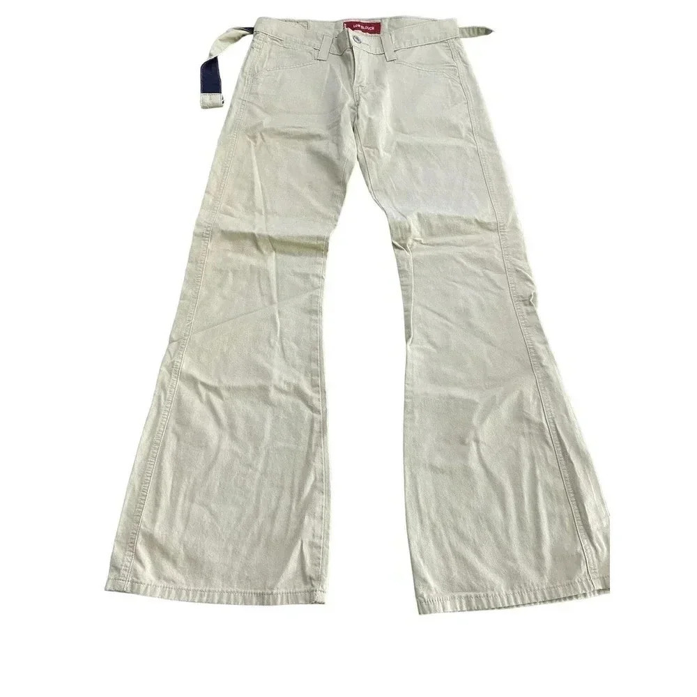 Levi's Women tan Flare Leg Low Rise Slouch Jean Size 5